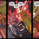 Mister Miracle stabbing Darkseid in the eye.
